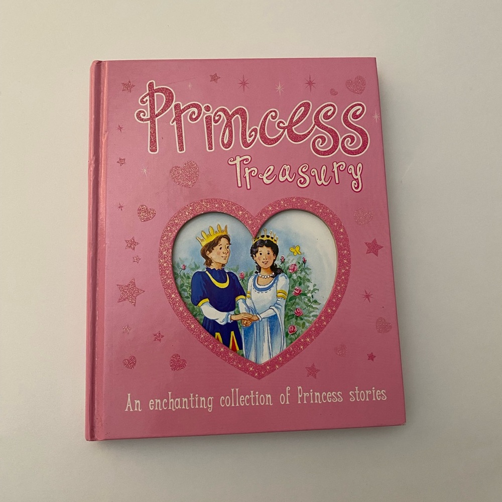 Princess Treasury Hardcover Book An Enchanting Collection of Princess Stories